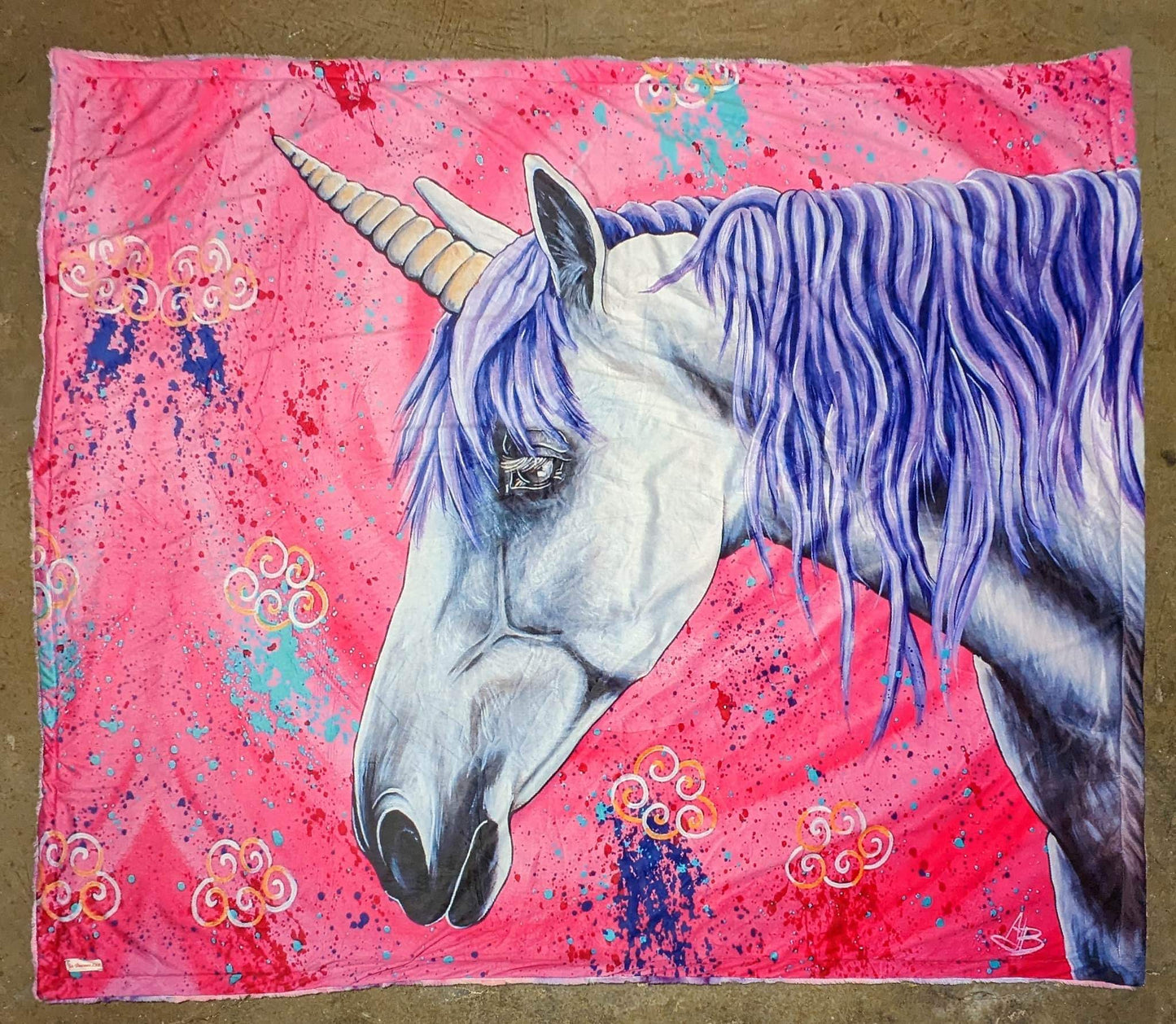 Doudou - Licorne à Marguerite