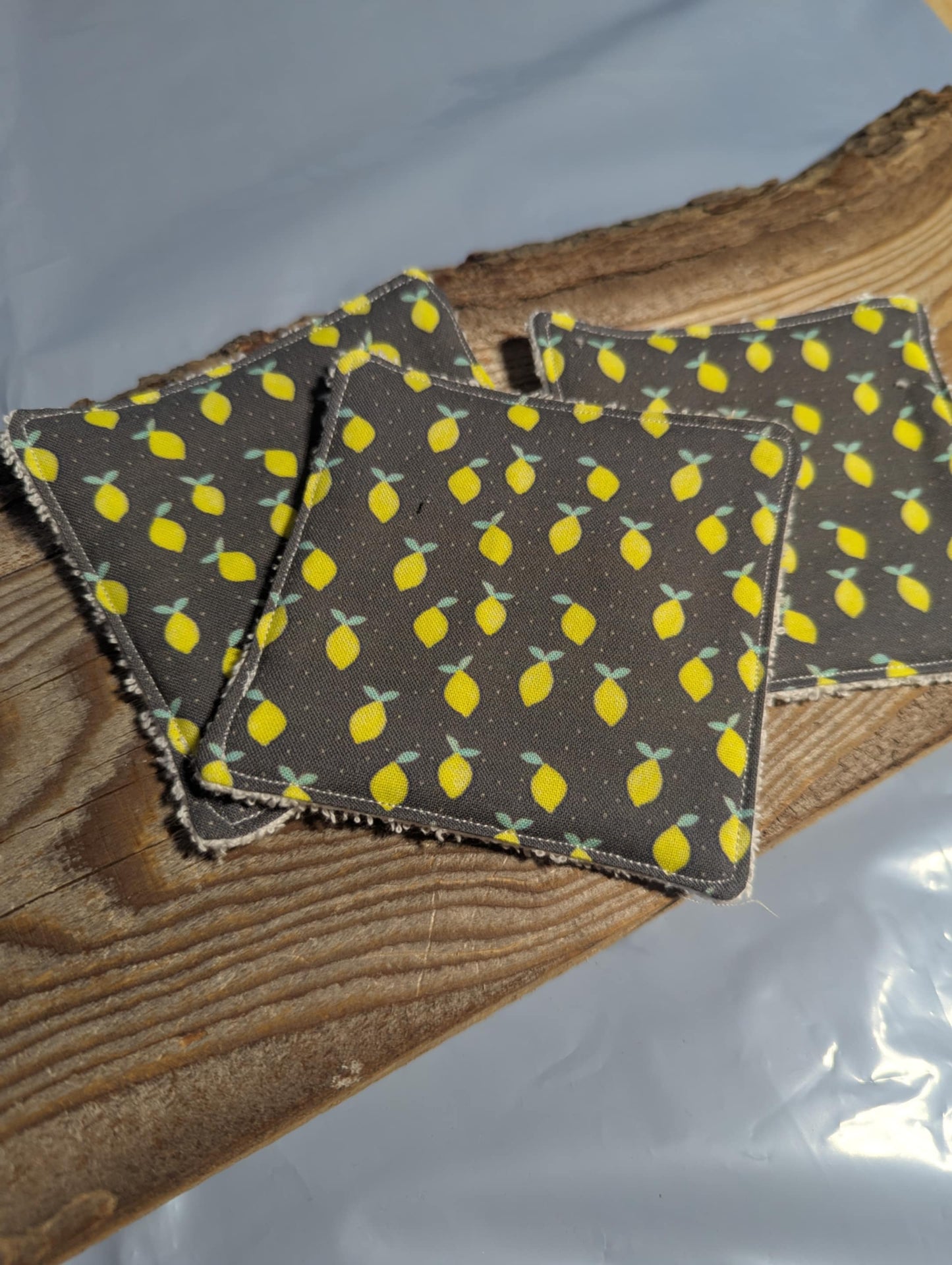 Lingettes démaquillantes, citron